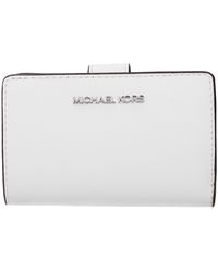 Michael Kors - White Leather Wallets - Lyst