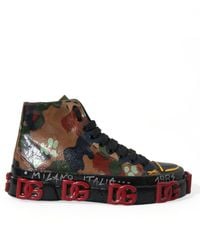 Dolce & Gabbana - High-Top Sneakers With Luxe Appeal - Lyst