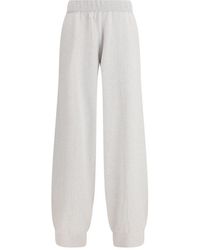 Fabiana Filippi - Gray Wool Oves Aries Casual Pants - Lyst
