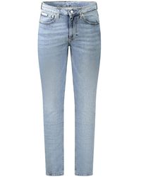 Calvin Klein - Cotton Jeans - Lyst