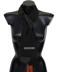 Missoni - 100% Wool Neck Wrap Scarf - Lyst