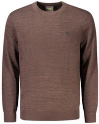 Timberland - Brown Cotton Men's Sweater - Lyst