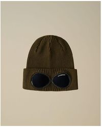 C.P. Company - Black Wool Hats & Cap - Lyst