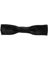 Dolce & Gabbana - Men Black 100% Silk Adjustable Neck Papillon Bow Tie - Lyst