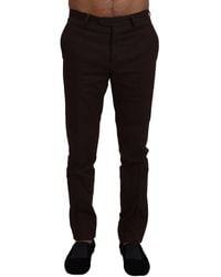Bencivenga - Elegant Cotton Blend Trousers - Lyst