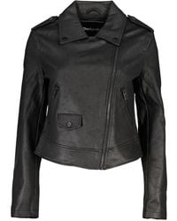 Desigual - Sleek Long Sleeve Sports Jacket With Contrast Details - Lyst