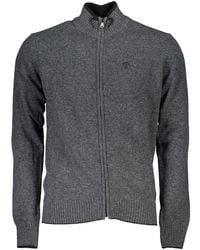 North Sails - Grigio Poliammide Men Cardigan - Lyst