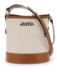 Isabel Marant - Cotton Canvas Shoulder Bag - Lyst