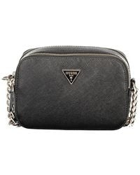 Guess - Black Polyurethane 's Handbag - Lyst