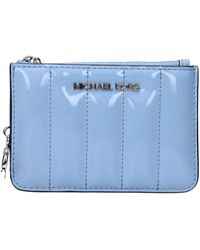 Michael Kors - Wallet Glossy/Soft Sky - Lyst