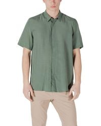 Antony Morato - Bicolor Lyocell Shortsleeve Shirt - Lyst