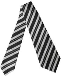 Dolce & Gabbana - Stripes Silk Adjustable Neckwomen's Tie - Lyst