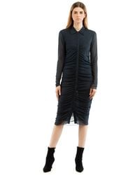 Patrizia Pepe - Blue Polyester Casual Dress - Lyst