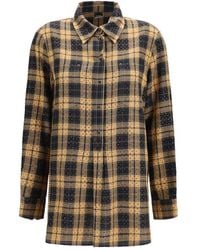 Pinko - Beige Viscose Dress Shirt - Lyst