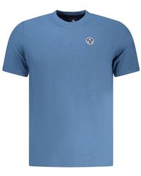 North Sails - Blue Cotton Men's T - Lyst