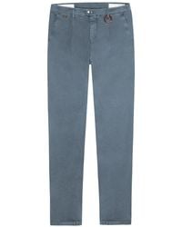Tramarossa - Light Blue Cotton Jeans & Pant - Lyst