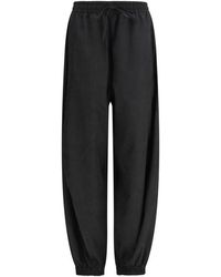 Rohe - Black Polyester Joggers (workout Pants) - Lyst