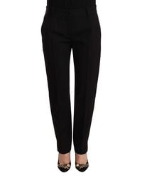 Dolce & Gabbana - Elegant Tailored Wool Blend Trouser - Lyst