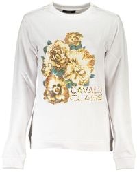 Roberto Cavalli - Cotton Sweater - Lyst