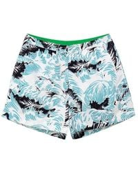 Bottega Veneta - White Polyamide Swim Shorts - Lyst