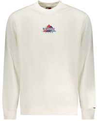 Tommy Hilfiger - White Cotton Men's Sweatshirt - Lyst