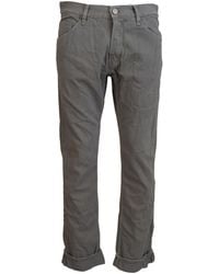 Acht - Regular Denim Jeans With Logo Details - Lyst