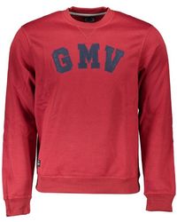 Gianmarco Venturi - Red Polyester Men's Sweatshirt - Lyst