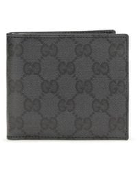 Gucci - Black Cotton Wallet - Lyst