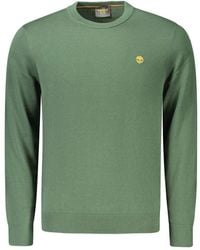 Timberland - Green Cotton Men's Sweater - Lyst