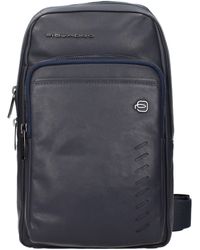 Piquadro - Leather Crossbody Bags - Lyst