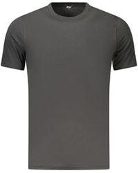 K-Way - Black Cotton Men's T-shirt - S - Lyst