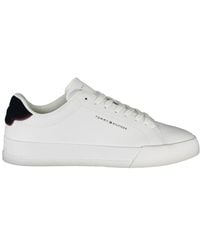 Tommy Hilfiger - Bianco Polyurethane Men Sneaker - Lyst