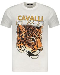 Roberto Cavalli - Cotton T-Shirt - Lyst
