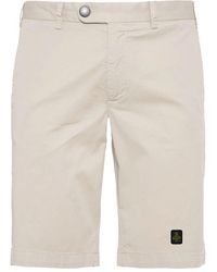 Refrigiwear - Elegant Bermuda Shorts With Logo Patch - Lyst