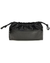 Pierre Hardy - Black Calf Leather Bos Taurus Clutch Bag - Lyst