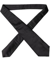 Dolce & Gabbana - Satin Silk Blend Adjustable 'Sd Neckwomen's Tie - Lyst