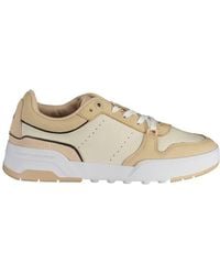 Tommy Hilfiger - Beige Polyester Sneaker - Lyst