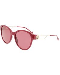 Liu Jo - Red Injected Sunglasses - Lyst