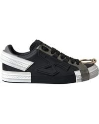 Dolce & Gabbana - Leather Low Top Sneakers Portofino Shoes - Lyst