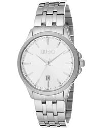 Liu Jo - Silver Steel Watch - Lyst