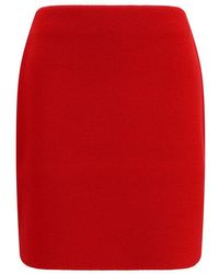 Fabiana Filippi - Multicolor Wool Oves Aries Mini Skirt - Lyst