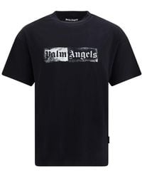 Palm Angels - Black Cotton T - Lyst