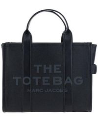Marc Jacobs - Black Calf Leather Bos Taurus Handbag - Lyst