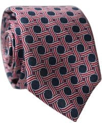 Dolce & Gabbana - Patterned Silk Adjustable Tied Necktie Tie - Lyst