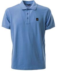 Refrigiwear - Elegant Light Cotton Polo Shirt - Lyst