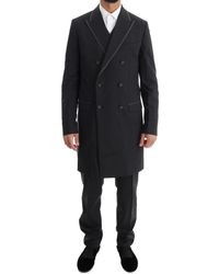 Dolce & Gabbana - Wool Stretch 3 Piece Two Button Suit - Lyst