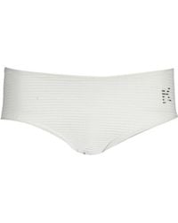 KARL LAGERFELD - White Polyamide Swim Brief - Lyst