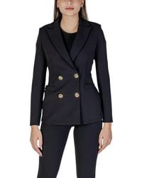 Rinascimento - Black Polyester Blazer - Lyst