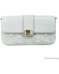 MCM - Small Mode Travia Pebbled Visetos Leather Shoulder Crossbody Clutch Bag - Lyst