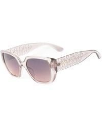 Guess - Brown Resin Sunglasses - Lyst